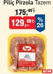TAZEM PİLİÇ PİRZOLA KG